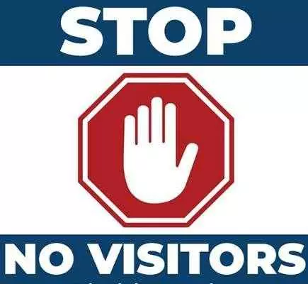 No Visitors