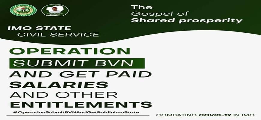 Submit Your BVN And Get Paid, government of transparency and accountability